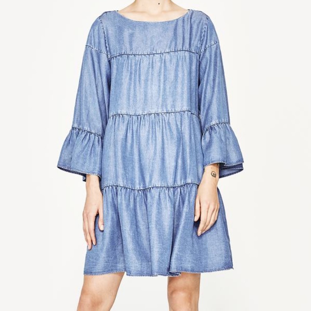 Zara denim dress